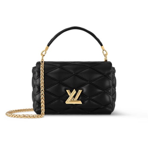 【新品包包】Louis Vuitton/路易威登 23新款 Keepall 25男士黑色牛皮革/施华洛世奇水晶肩背手提包 M23795