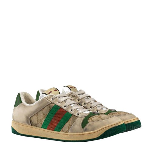 【服装】GUCCI/古驰 Screener系列男士皮革运动鞋 546551 9Y920